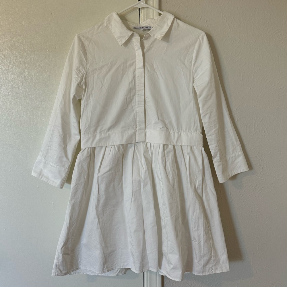 English Factory Mini Shirt Dress